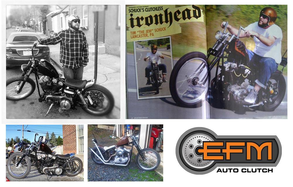 Motorcycle Enthusiast's Passion for Custom Bikes and EFM Auto Clutch